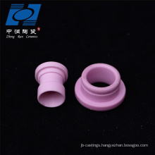 High wear resistance ceramic parts guide for textile machinery